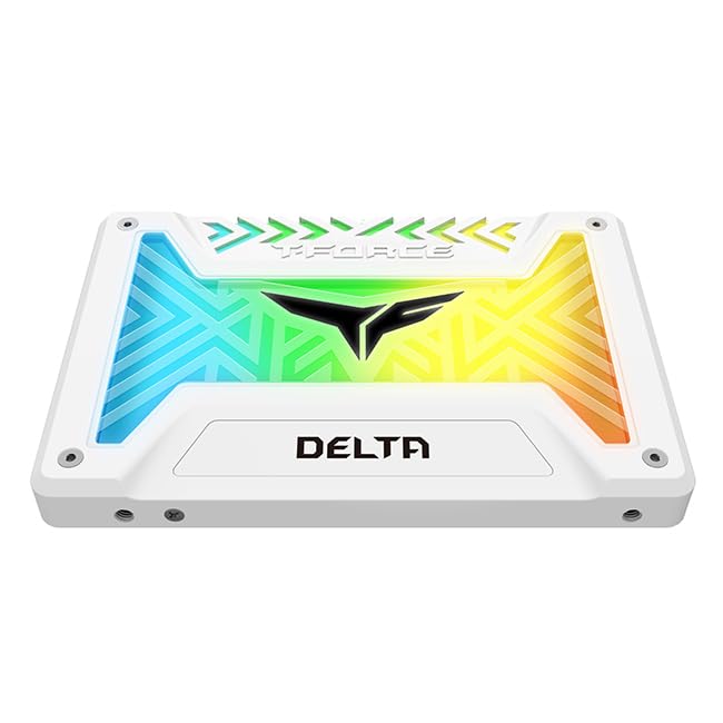 PCパーツ team RGB ssd 500GB DELTA RGB SSD(5V) BLACK 500GB | TEAMGROUP